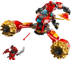 مجموعه ساختنی نینجاگو لگو LEGO مدل 71830، خودروی ربات کای، ۳۳۳ قطعه، حداقل ۷ سال