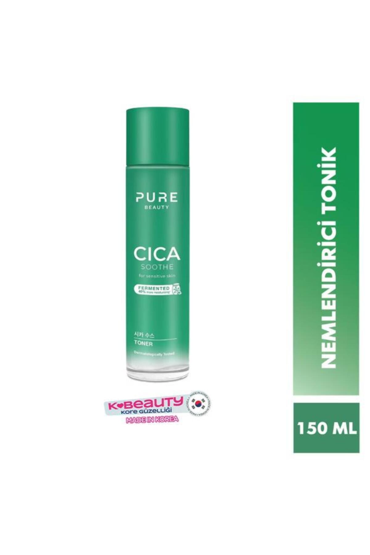تونر Cica Soothe پیور بیوتی PURE BEAUTY، ۱۵۰ میلی‌لیتر