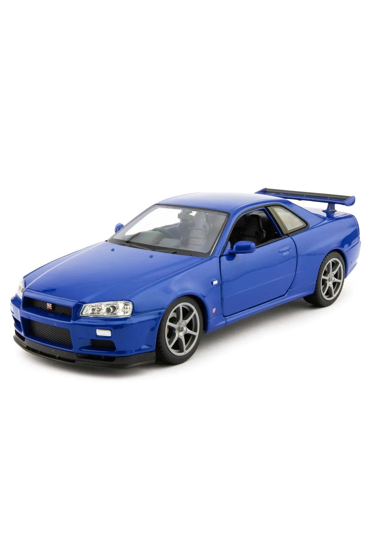 مدل خودرو ماشین نیسان SKYLINE GTR R34 1 24 SCALE DIECAST MODEL اورجینال WELLY