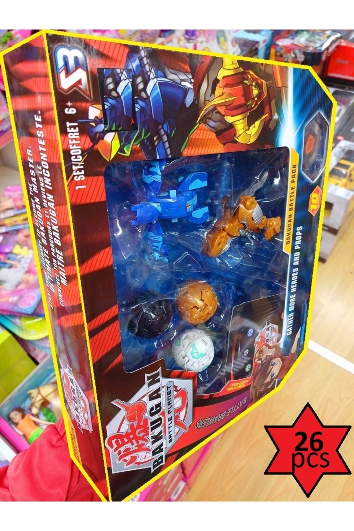 اسباب بازی های فیگور دیگر کارت BAKUGAN 26 PIECES MONEY DRAGON DRAGONOID TOY PYRUS VENTUS AQUOS DARKUS OYUNCAKSAHİLİ