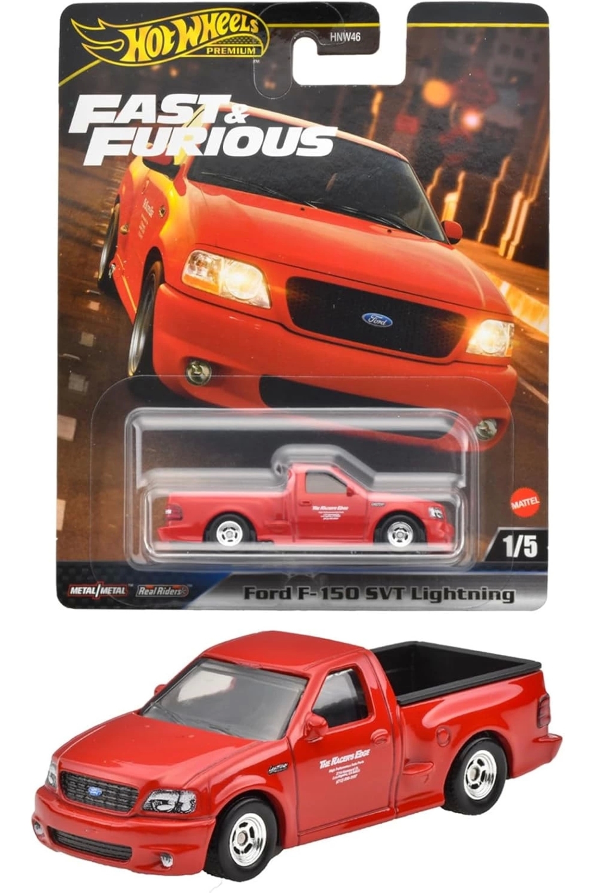 ماشین اسباب بازی سریع و خشمگین فورد F 150 SVT لایتنینگ HNW46 HYP75 از ترکیه HOT WHEELS