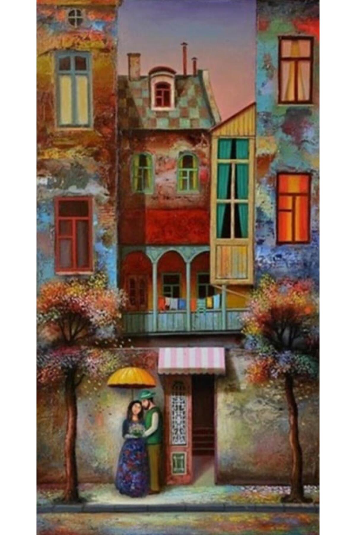 پازل کیت ملیله موزاییک پردازش سنگ مهره الماس 5D STONE 50X40CM GC89226 OZN AKSESUAR