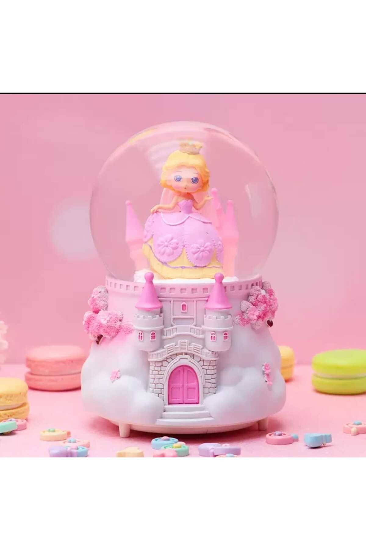 گوی برفی MR PRINCESS LIGHTED MUSICAL SNOW GLOBE یک هدیه عالی از ترکیه mr shopping