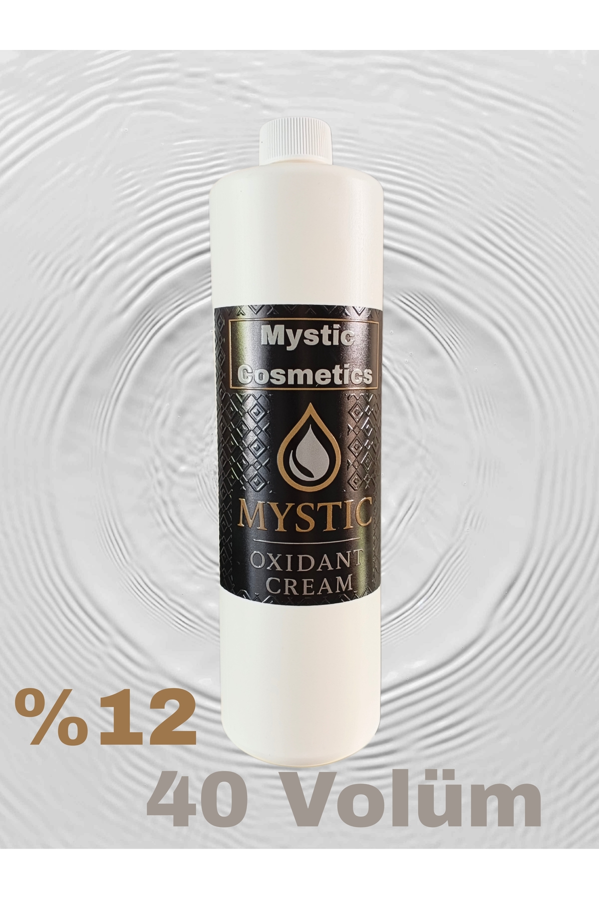 اکسیدان کرمی حرفه‌ای میستیک Mystic، ۱۰۰۰ میلی‌لیتر، ۴۰ ولوم، ۱۲٪، همراه ست اجرای رنگ مو