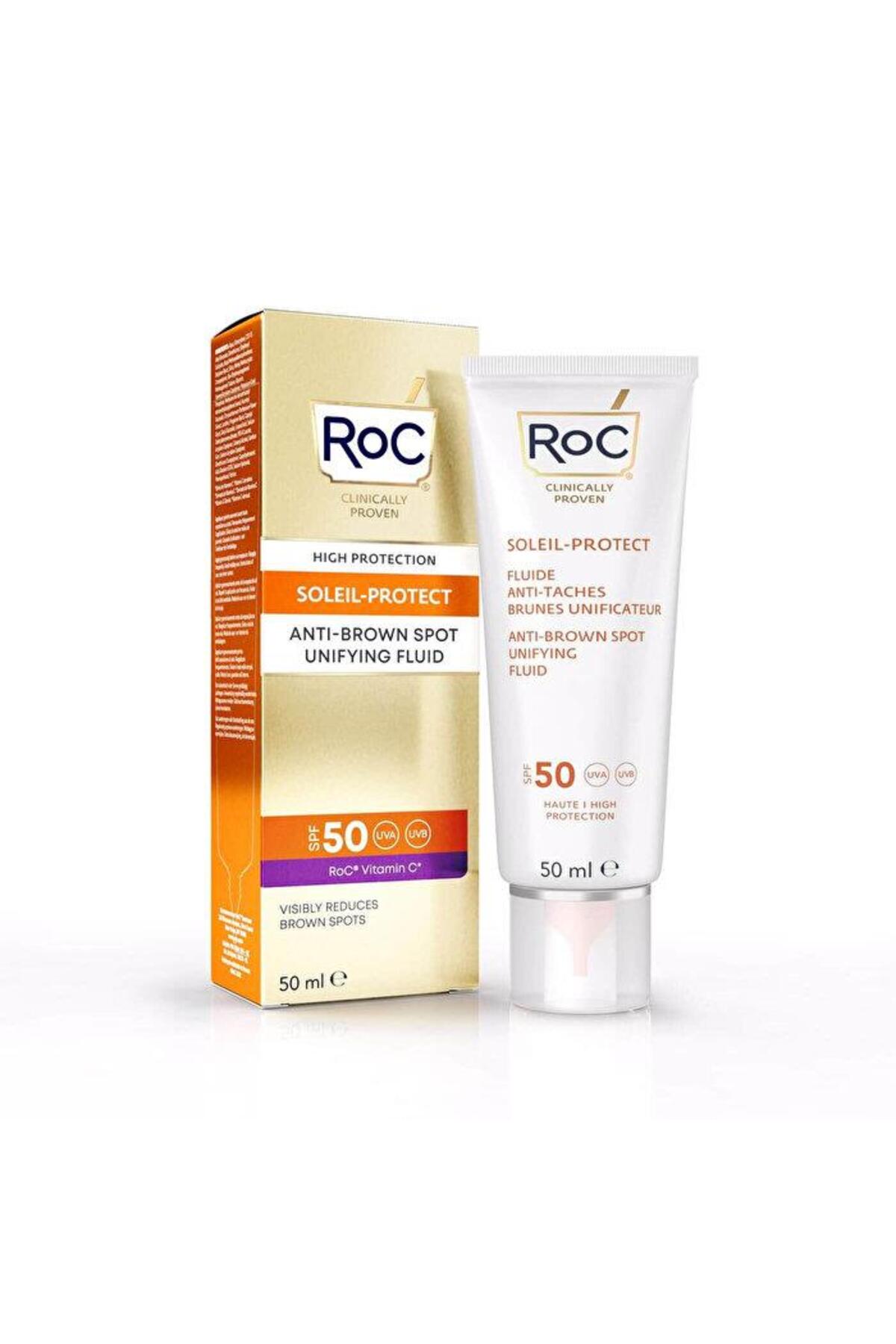 کرم ضد آفتاب صورت SOLEIL SPF 50 ML Roc