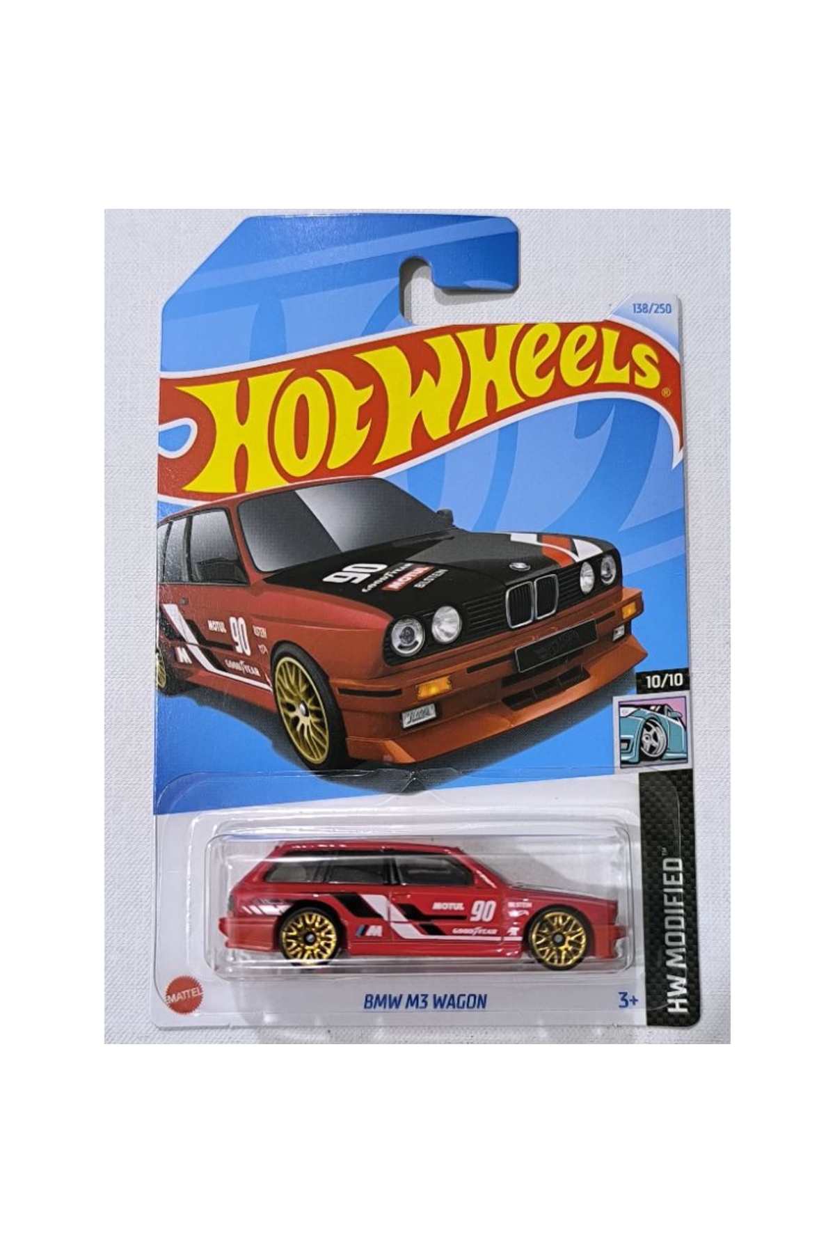 ماشین اسباب بازی مقوای کوتاه بی ام و 3 واگن! از ترکیه HOT WHEELS