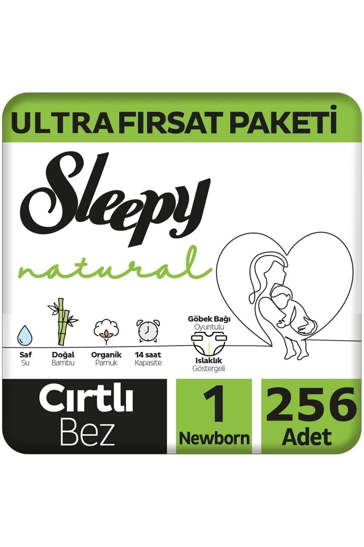 پوشک بچه طبیعی کودک ULTRA ADVANTAGE بسته شماره 1 نوزاد 2 5 کیلوگرمی 256 عدد اورجینال Sleepy
