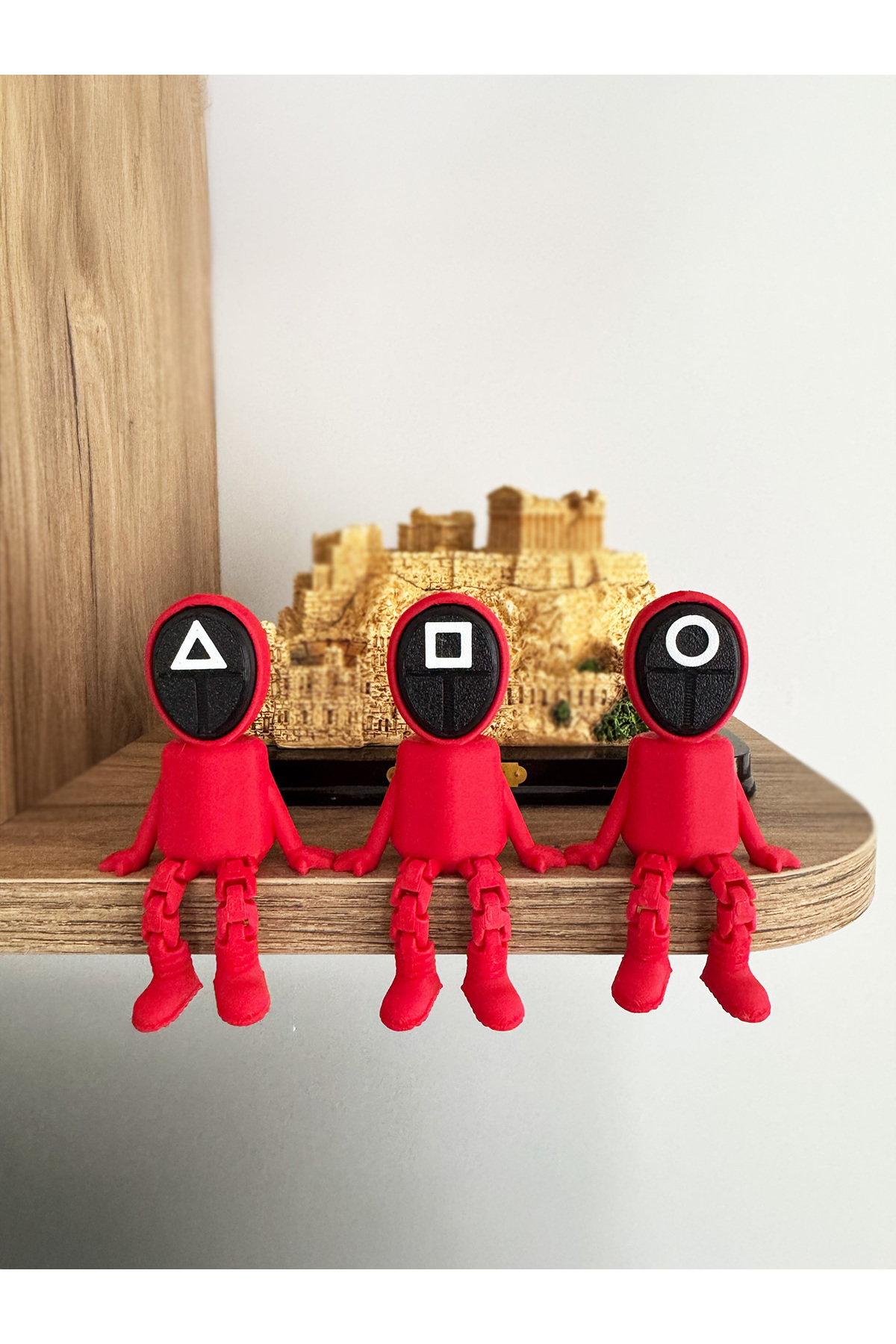 فیگور SQUID GAME FIGURE GUARD ست 3 تایی از ترکیه Home