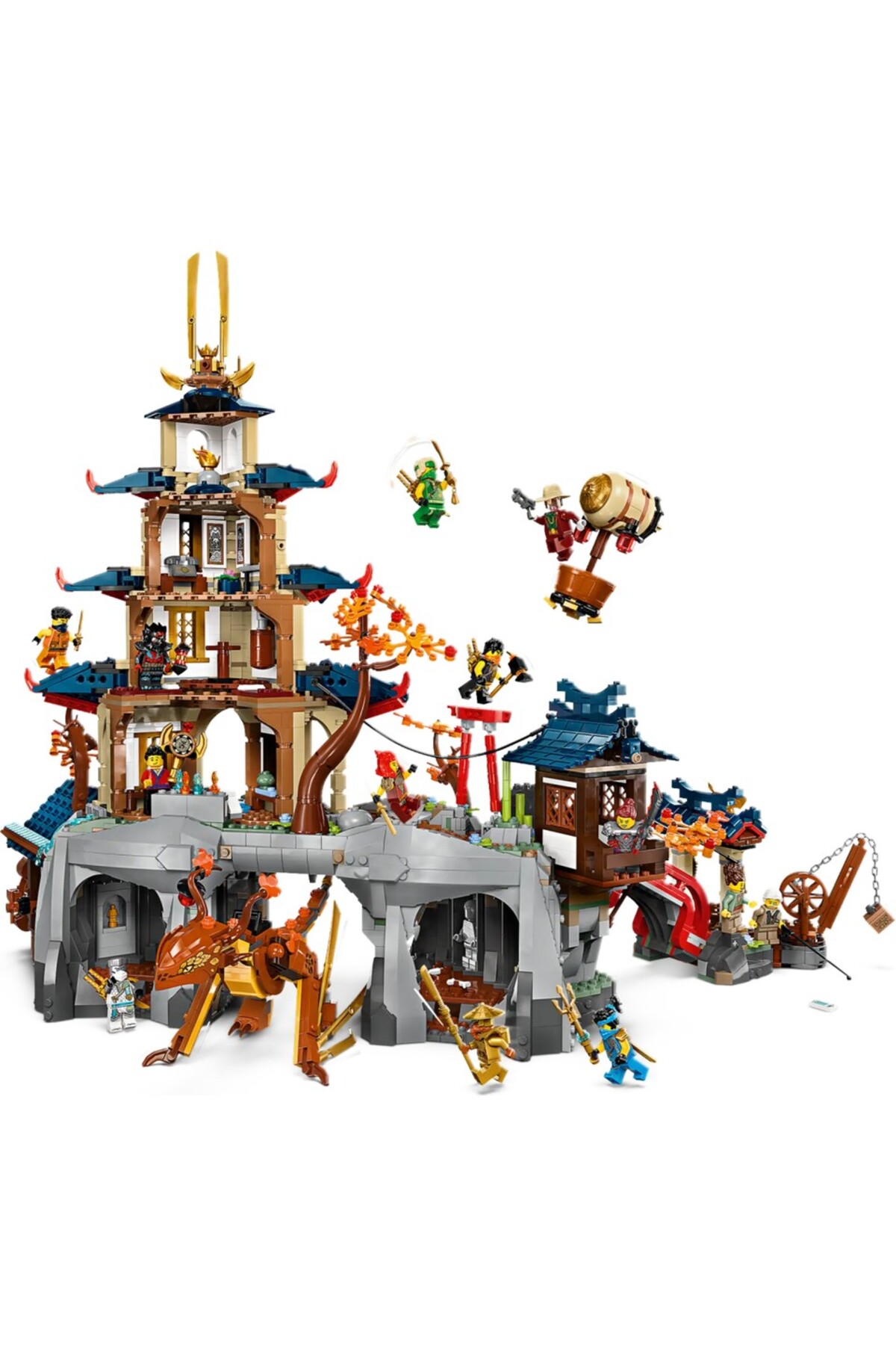 لگو و اسباب بازی های ساخت محور شهر مسابقات نینجاگو 71814 3489 قطعه اورجینال LEGO
