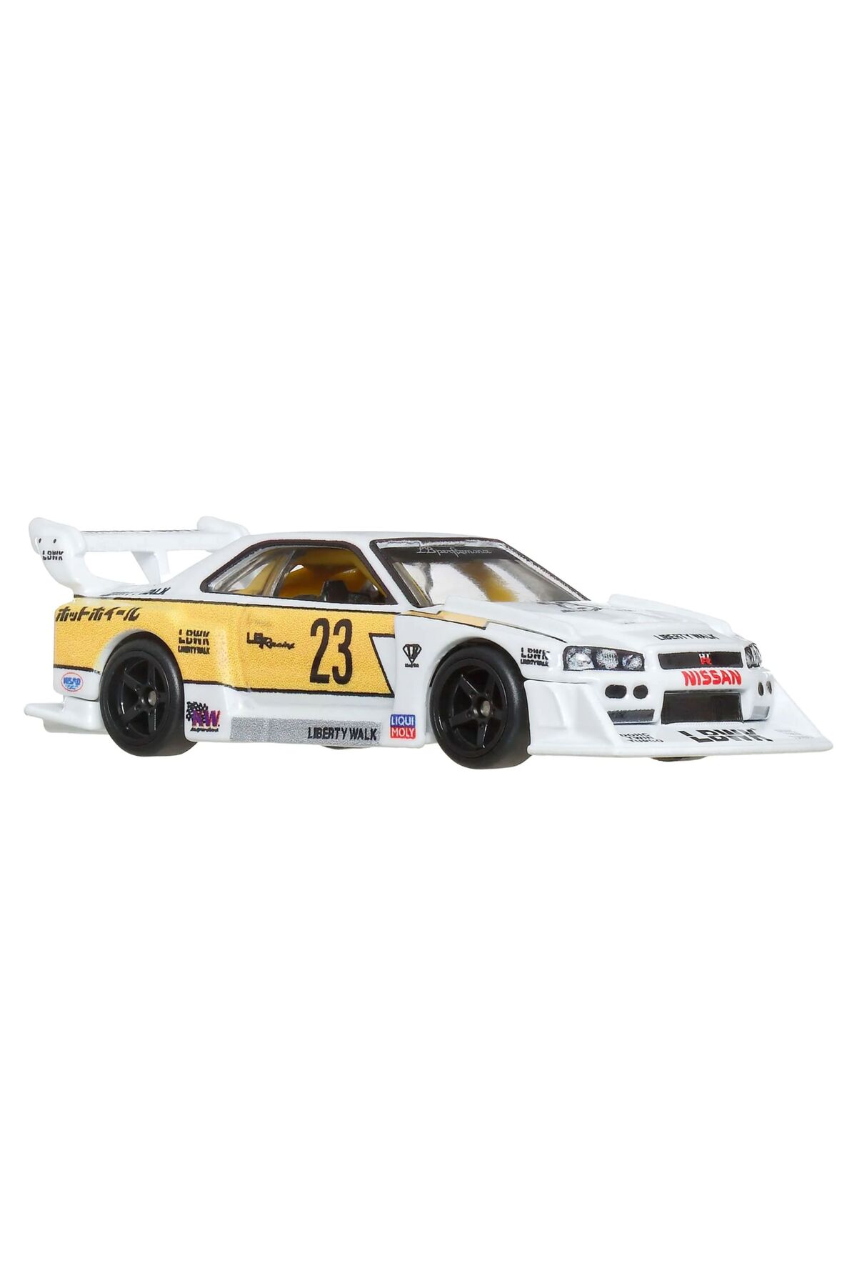 ماشین اسباب بازی SILHOUETTES کشت اتومبیل ممتاز LB ER34 SUPER SILHOUTETE NISSAN SKYLINE FPY86 هات ویلز اورجینال HOT WHEELS