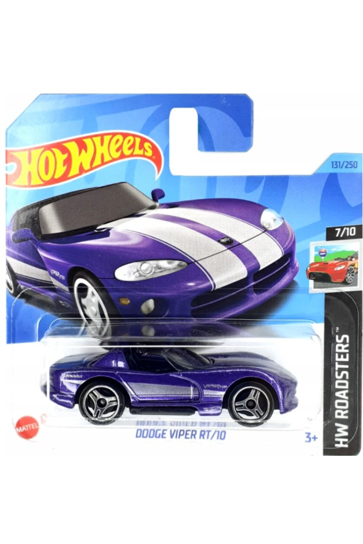 ماشین اسباب بازی 2023 DODGE VIPER RT 10 HKK11 هات ویلز اورجینال HOT WHEELS