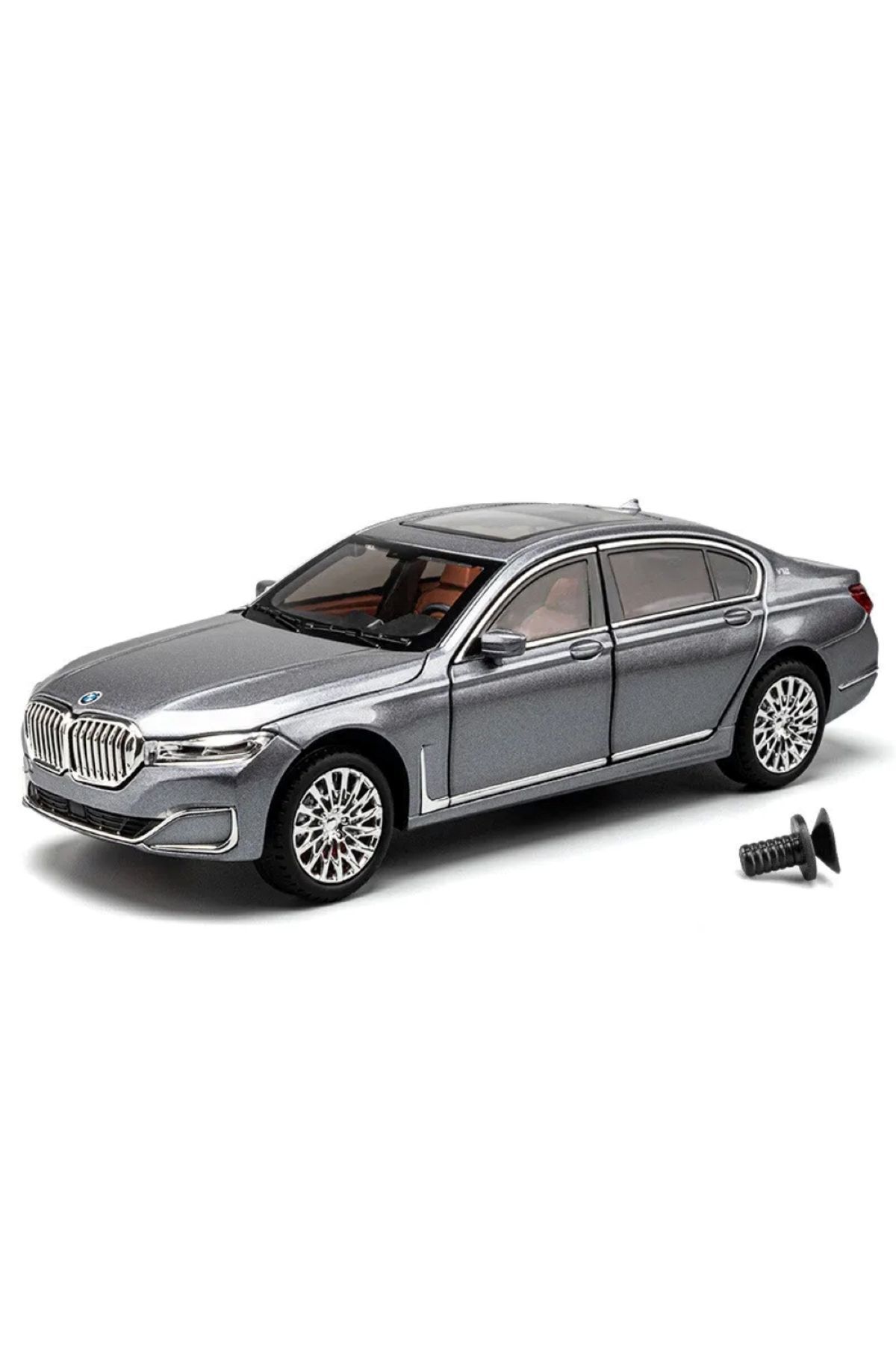 مدل خودرو BMW 760 CAR 7 SERIES 1:24 DIECAST METAL MODEL COLLECTION با صدا و نور اورجینال scntoys