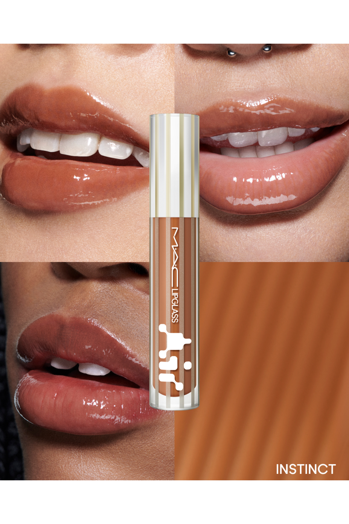 براق کننده لب هوای رژ غریزه Mac