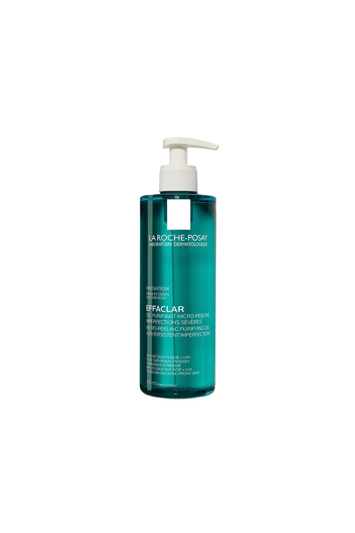 پاک کننده صورت ژل میکروپیلینگ LA ROCHE POSAY EFACLAR 400 میل La Roche Posay