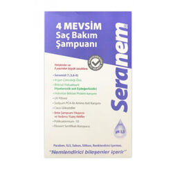 شامپو مراقبت مو چهارفصل سرانم Seranem با کراتین، ۱۵۰ میلی‌لیتر درمادولین Dermadolin