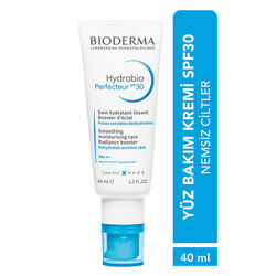 کرم مرطوب‌کننده صورت بایودرما Bioderma Hydrabio Perfecteur SPF 30، مناسب پوست کم‌آب و حساس، ۴۰ میلی‌لیتر