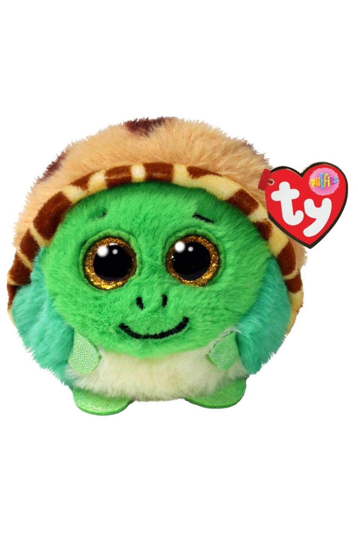 اسباب بازی های پشمی TY PUFFIES GREEN TURTLE CRUISER 10CM Genel Markalar