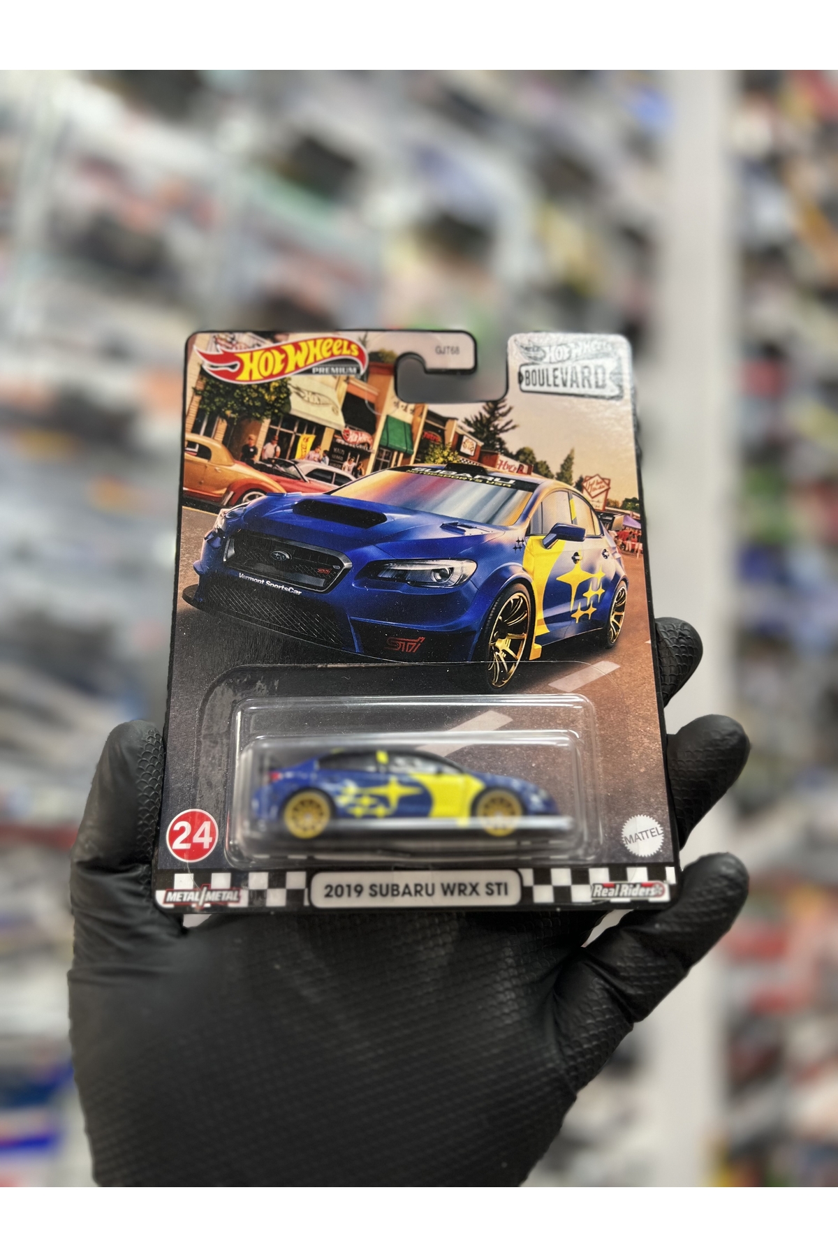 ماشین اسباب بازی سوبارو WRX STI 1.64 PREMIUM 2019 از ترکیه HOT WHEELS