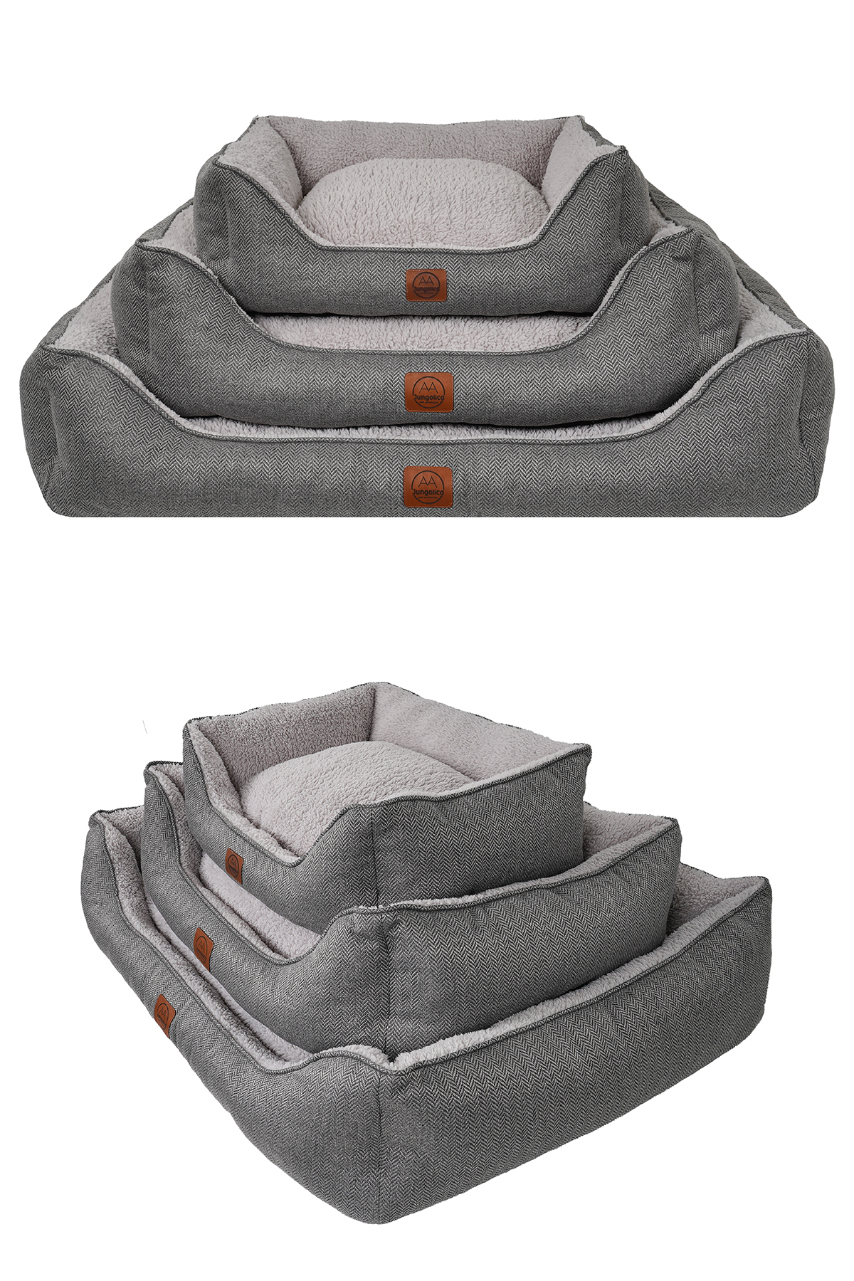 تخت گربه و سگ جانگولیکا پت پروداکتس Jungolica Pet Products Zeus مدل JPP71، خاکستری