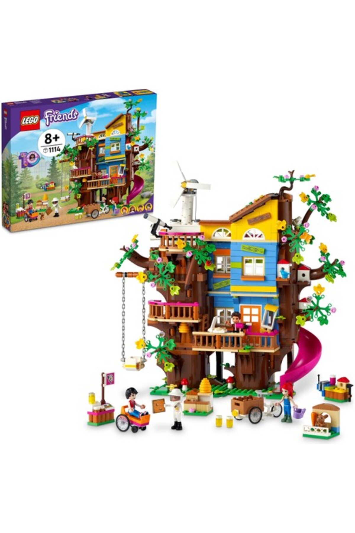 LEGO لگو مجموعه ساخت اسباب بازی خانه درختی دوستان دوستی 41703 برای سنین 8 سال به بالا (1114 عدد)