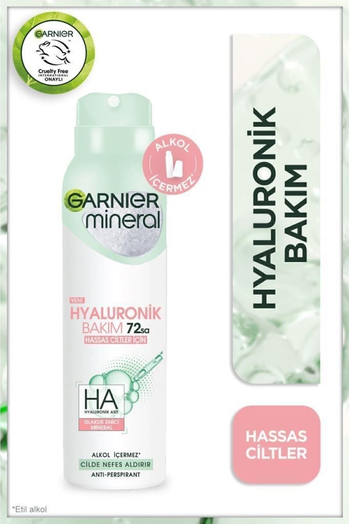 Garnier اسپری مراقبتی معدنی حاوی اسید هیالورونیک