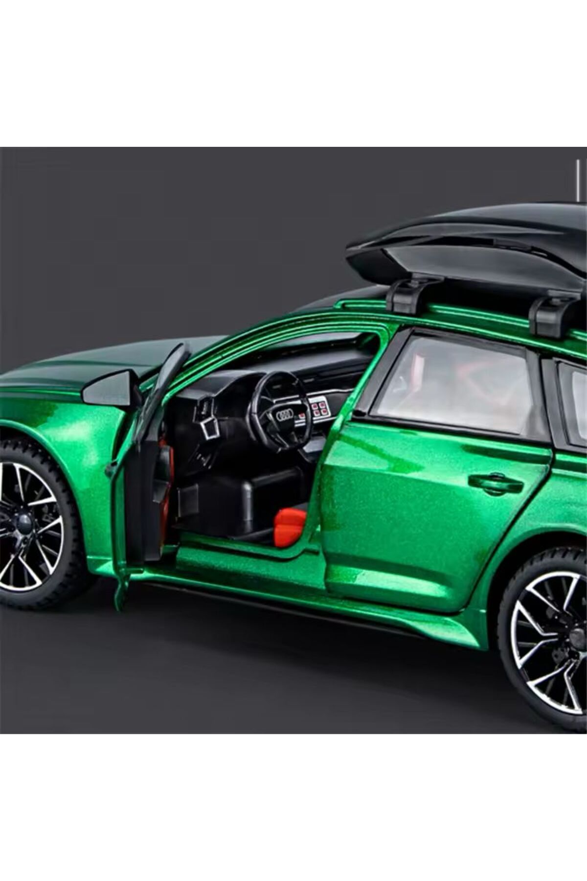 مدل خودرو مجموعه فلزی AUDI RS6 AVANT SPORT با صندوق عقب 1:24 DIECAST اورجینال scntoys