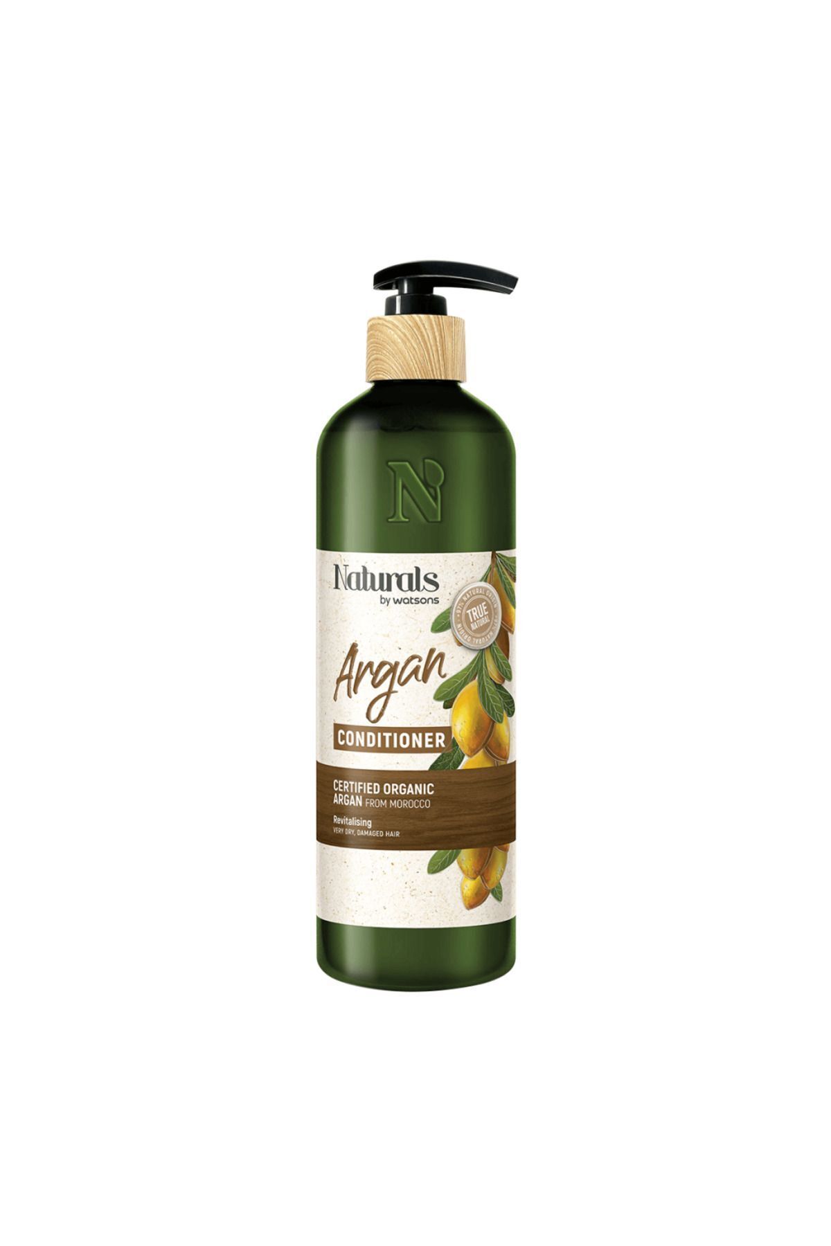 Naturals By Watsons ضد سایش مو روغن آرگان کرم تقویت کننده مو 490 میلی لیتر