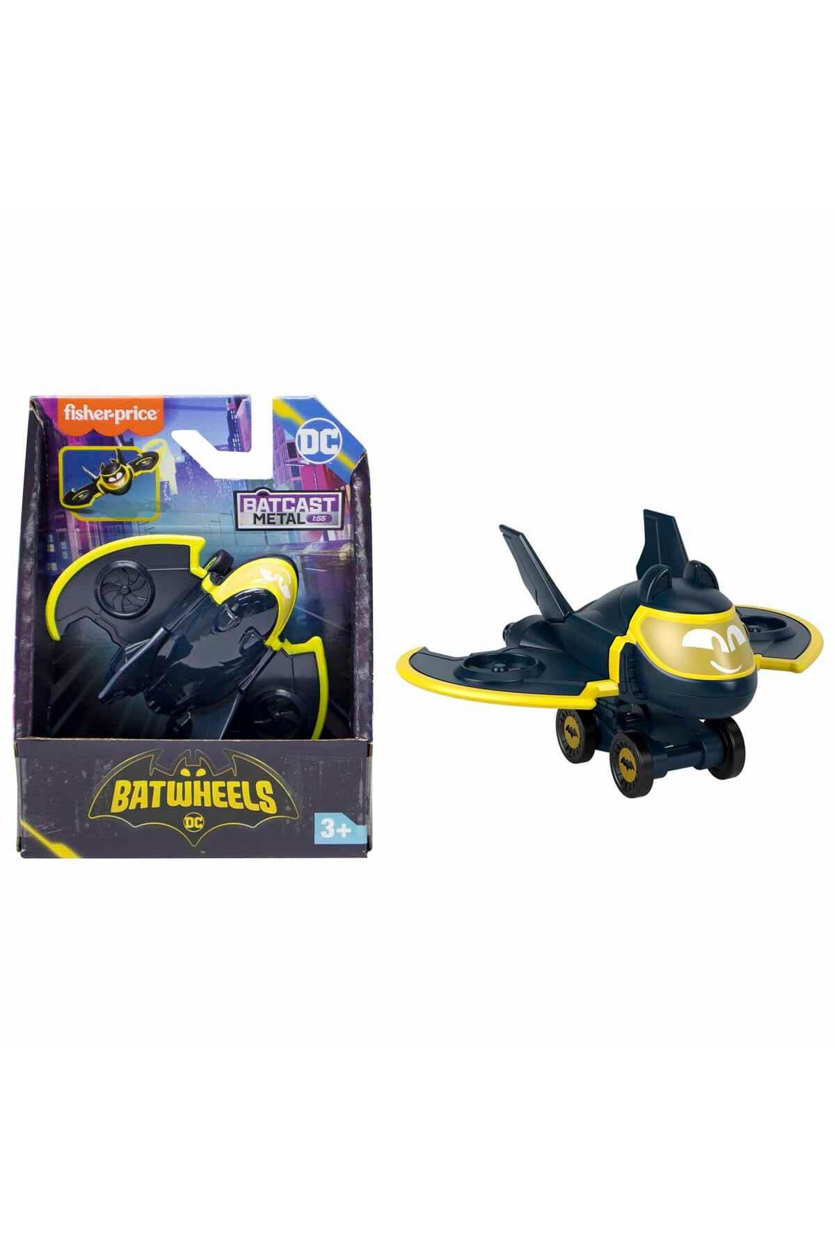 ماشین اسباب بازی BATWHEELS SINGLE VEHICLE SERIES HML12 HYB67 BATWING Fisher Price
