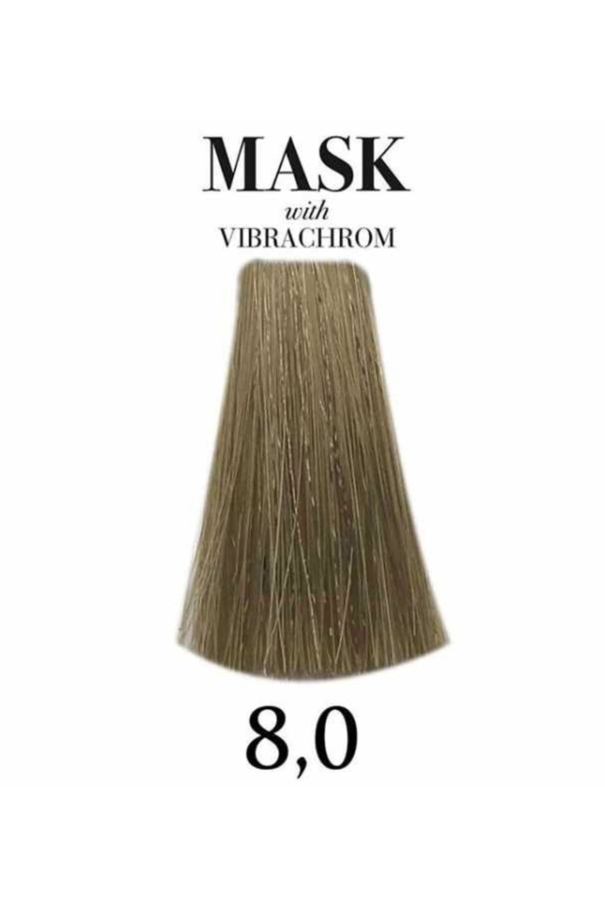 رنگ مو ماسک VIBRACHROM 8,0 LIGHT HAIR BRUNETTE 100ML Davines