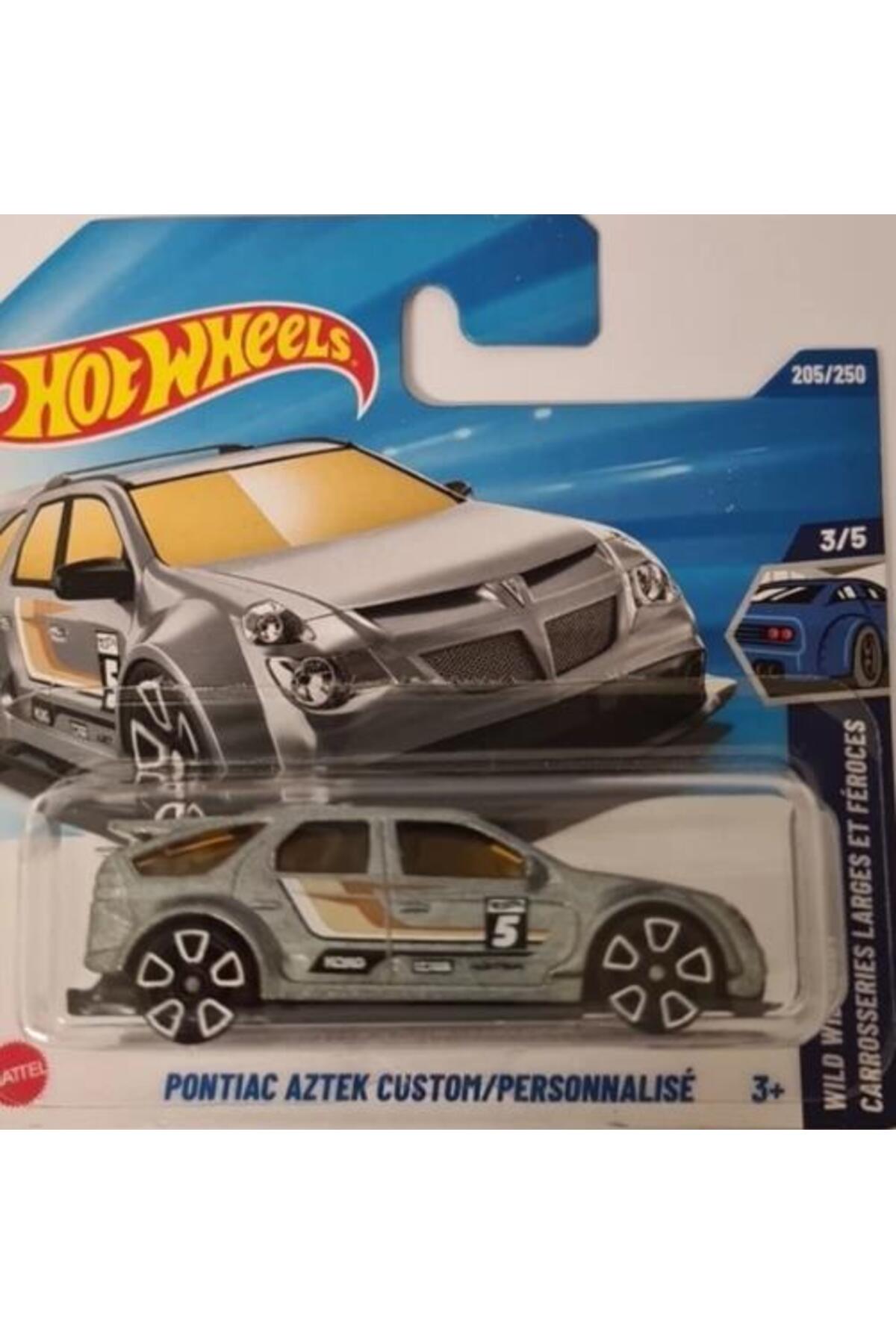 ماشین اسباب بازی های تک پونتیاک آزتک سفارشی JBC09 WILD WIDEBODY از ترکیه HOT WHEELS