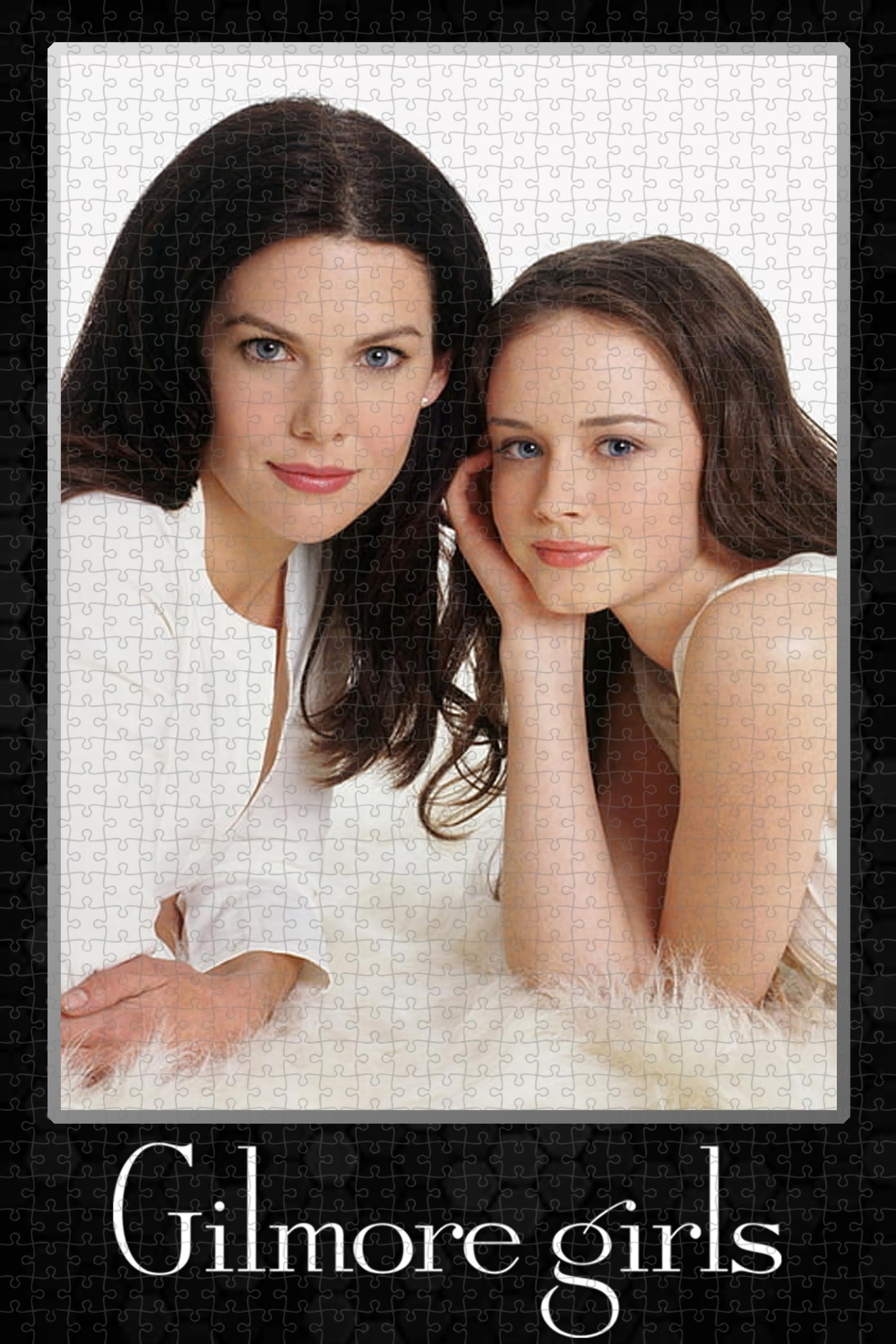 پازل پوستر فیلم 1000 PIECE JIGSAW PUZZLE OF GILMORE GIRLS 2000 . از ترکیه Jeronkarji