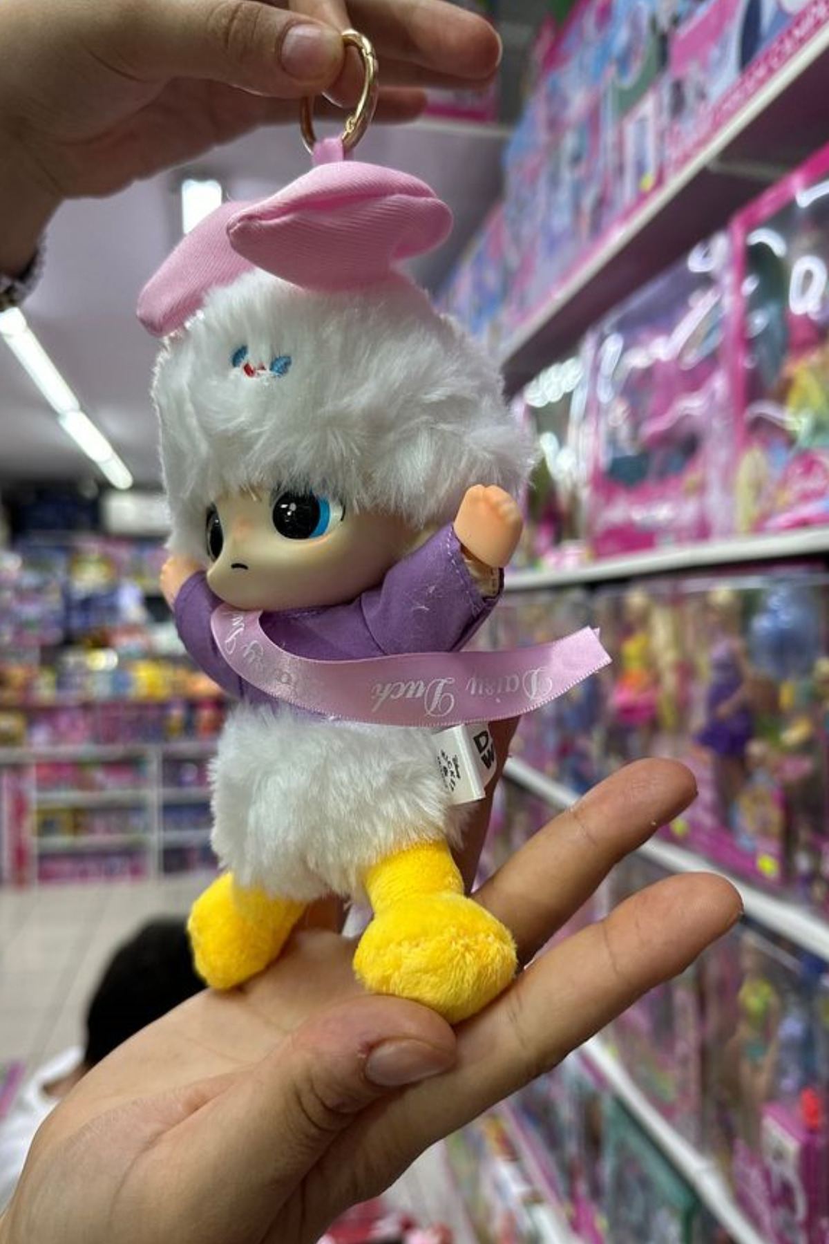 اسباب بازی های پشمی جعبه کلید DIMOO WORLD SURPRISE CLOSED BOX LABUBU STYLE NEW TREND DISNEY Pofika