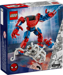 مجموعه ساختنی لگو LEGO مارول مدل 76308، ربات مرد عنکبوتی در برابر آنتی‌ونوم، ۱۰۷ قطعه
