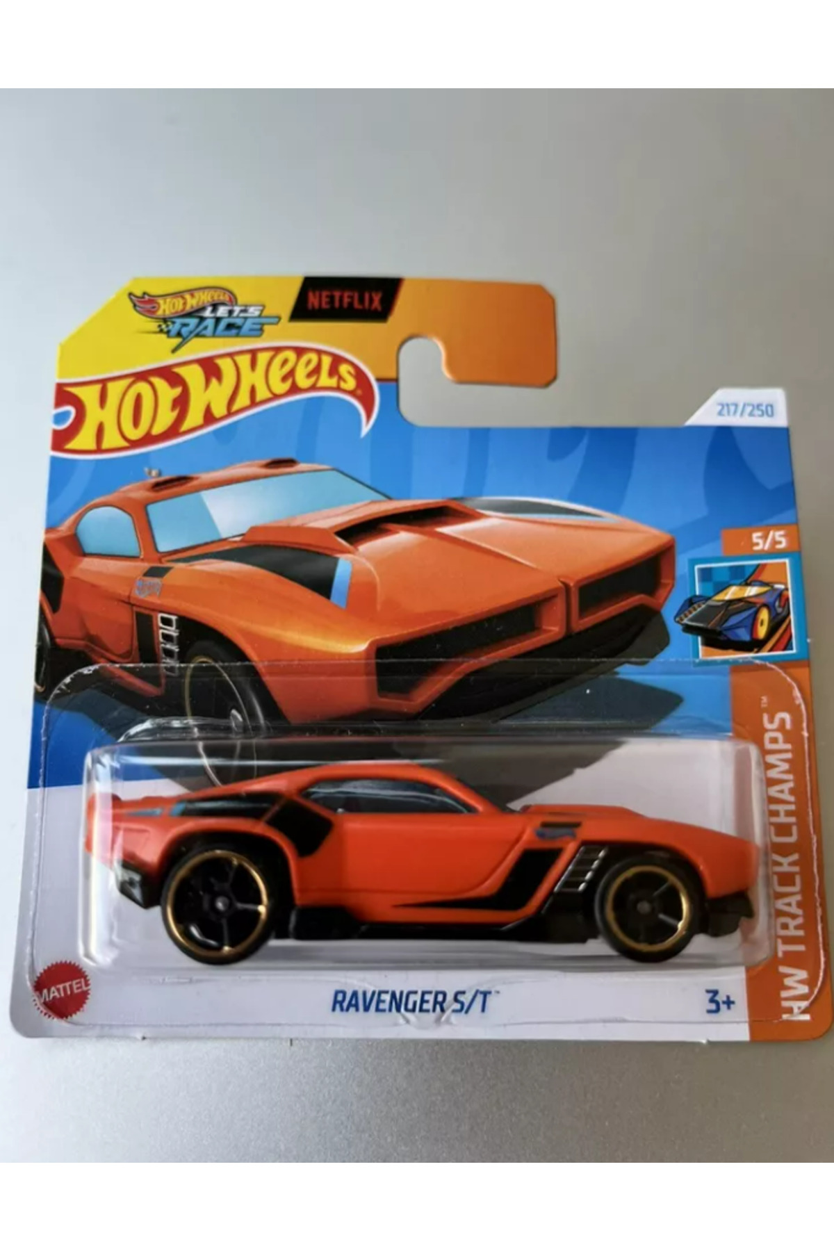 ماشین اسباب بازی RAVENGER SINGLE CAR S T هات ویلز اورجینال HOT WHEELS