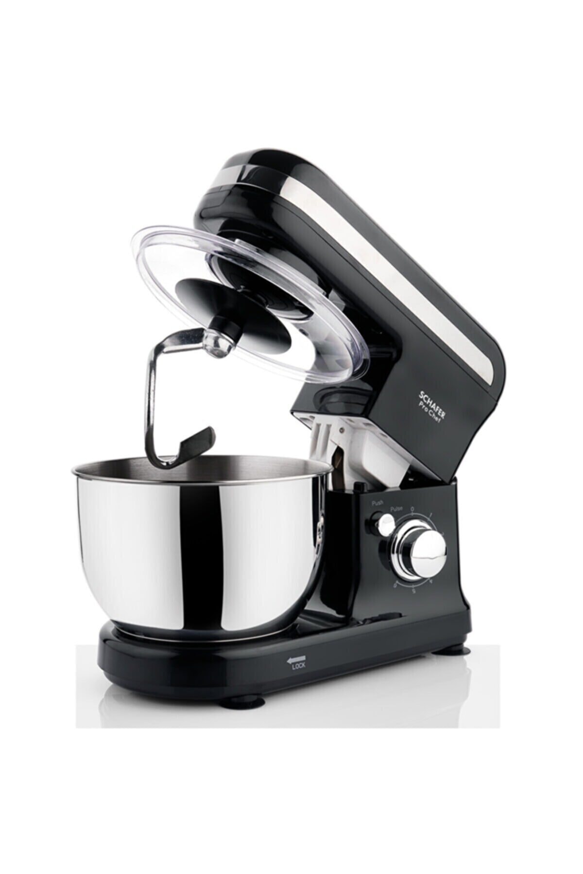 میکسر و ست پایه PROCHEF 3.5LT مشکی 800 W BYVSYH01 اورجینال Schafer