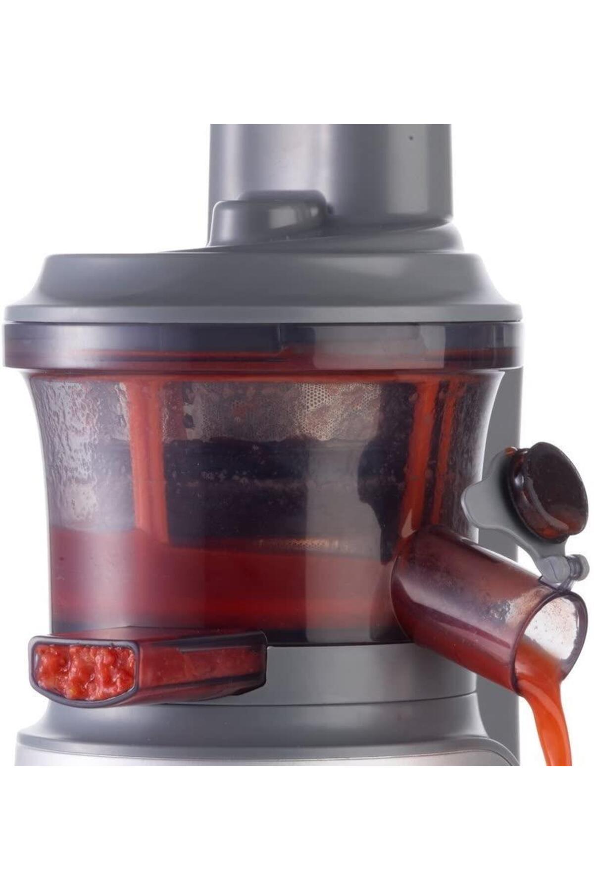 آب میوه و سبزی گیری دستگاه پرس آهسته سبزیجات 1 لیتری کوزه ظرفیت JMP600WH اورجینال Kenwood