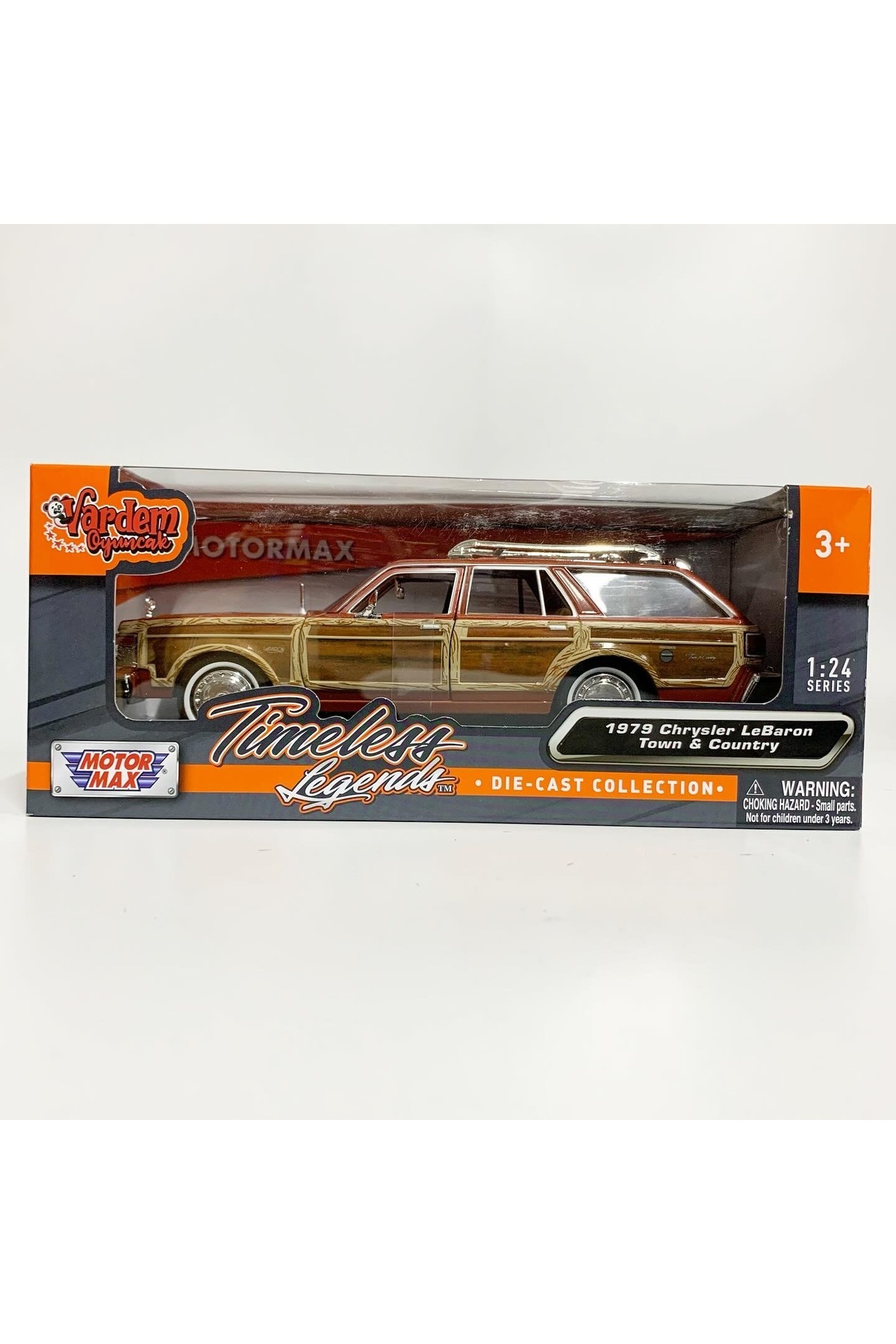 مدل خودرو MOTORMAX 1 24 CHRYSLER LEBARON 1979 اورجینال Motor Max
