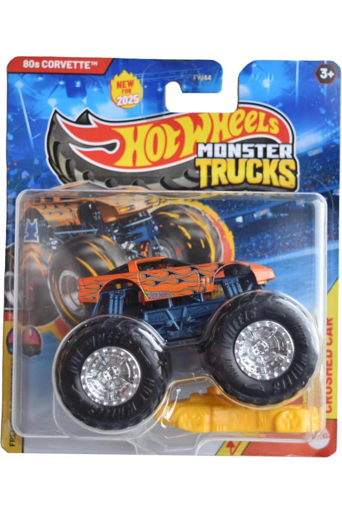 کامیون و ماشین آلات ساختمانی اسباب بازی MONSTER TRUCKS 1:64 CAR FYJ44 JCF05 از ترکیه HOT WHEELS