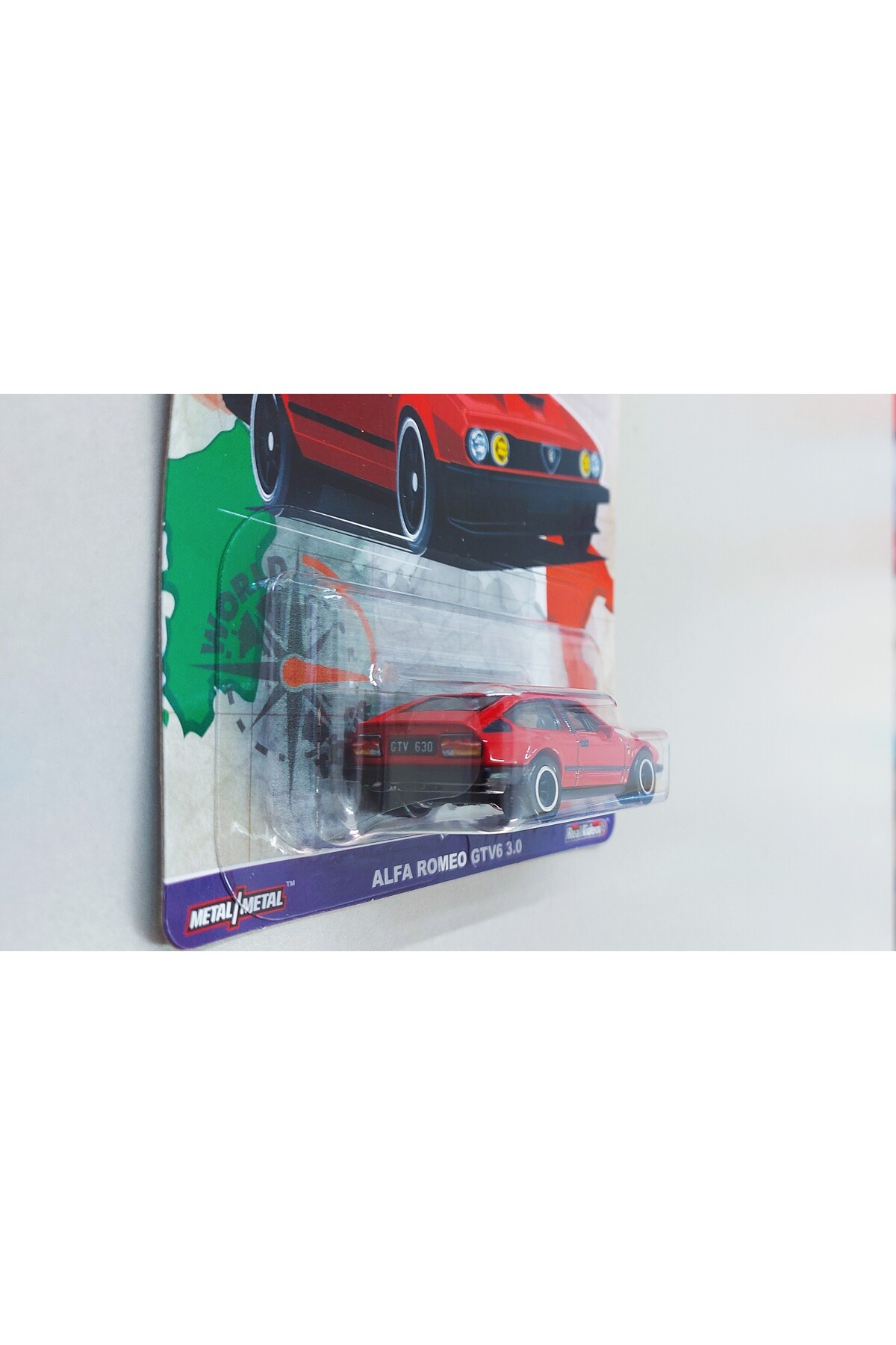 ماشین اسباب بازی خودروی پریمیوم آلفارومئو GTV6 3.0 تور جهانی 2024 HOT WHEELS
