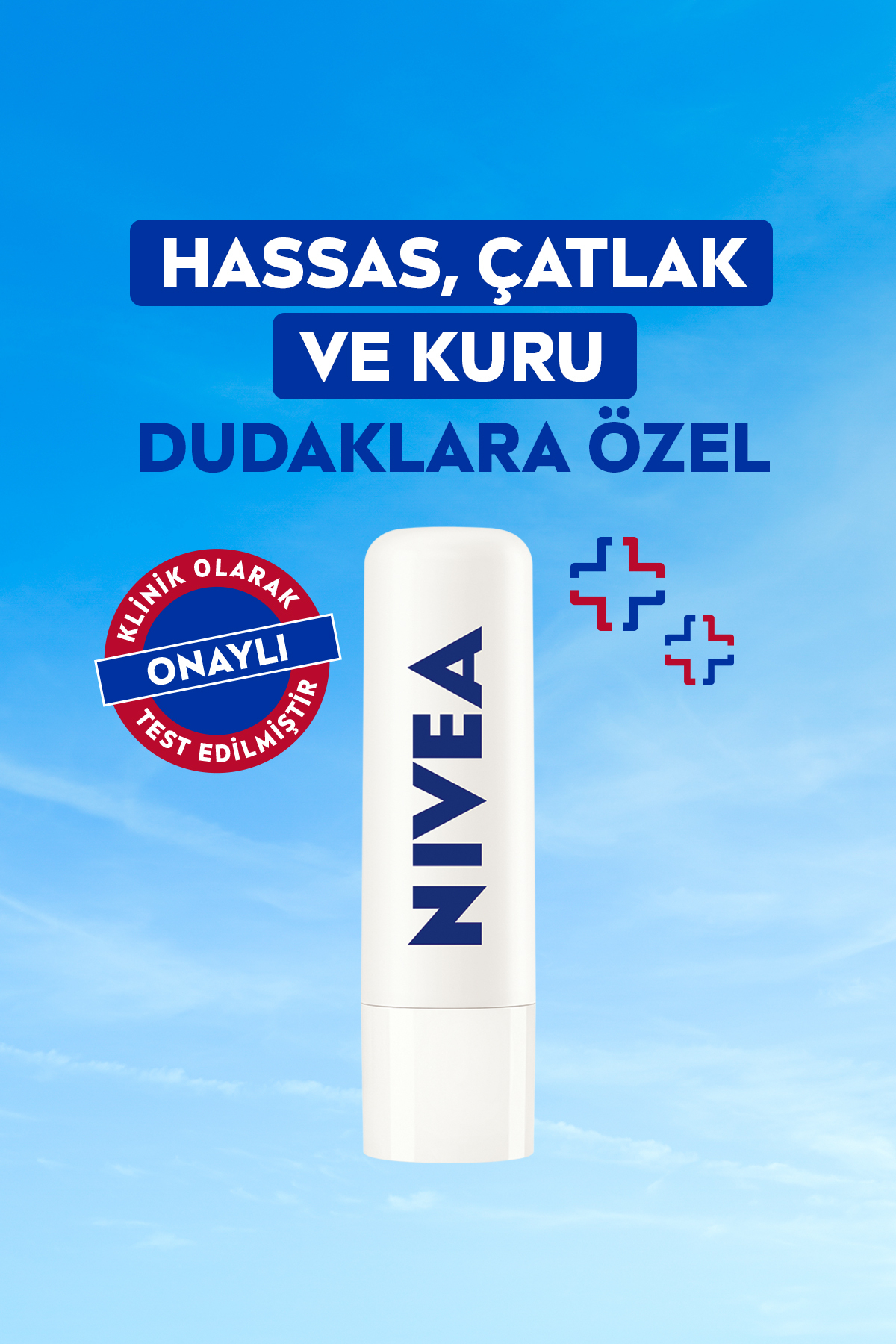 NIVEA کرم مراقبت از لب مد ریپیر، مرطوب کننده 24 ساعته، مراقبت شکسته لب با روغن های طبیعی، 4.8 گرمx2 عدد