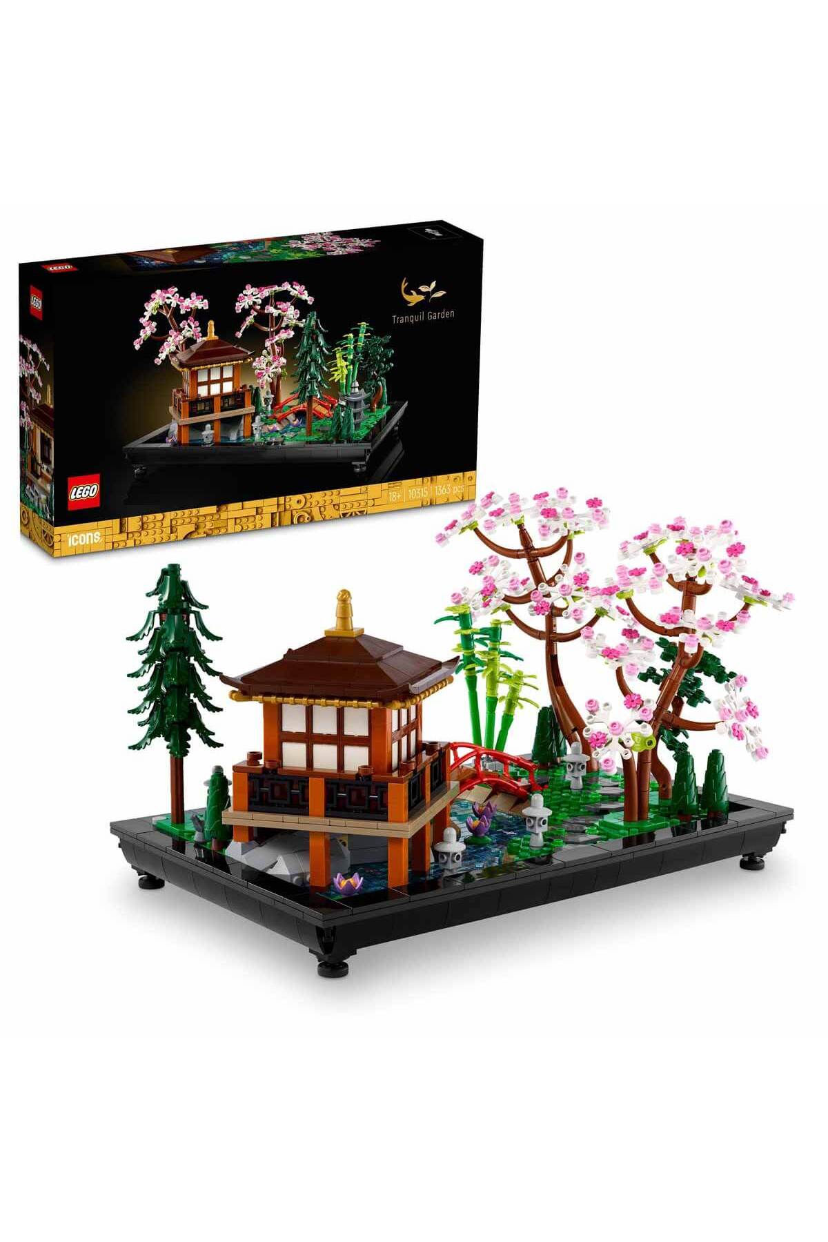 لگو و اسباب بازی های ساخت محور ICONS PEACEFUL GARDEN 10315 اورجینال LEGO