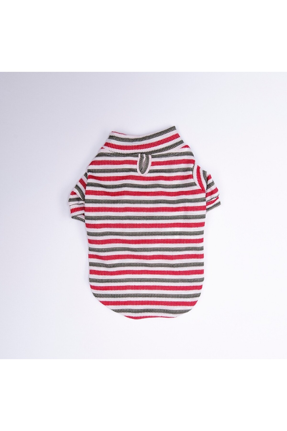 سویشرت سگ و گربه پاواستار Pawstar Marseille Softline قرمز راه‌راه، مدل PS26-1157