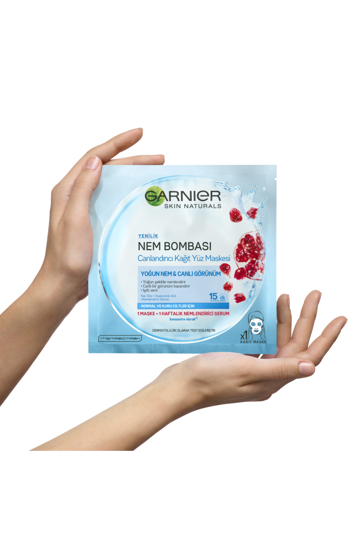 Garnier ماسک کاغذی تراریخته بازسازی رطوبتی 28 گرم