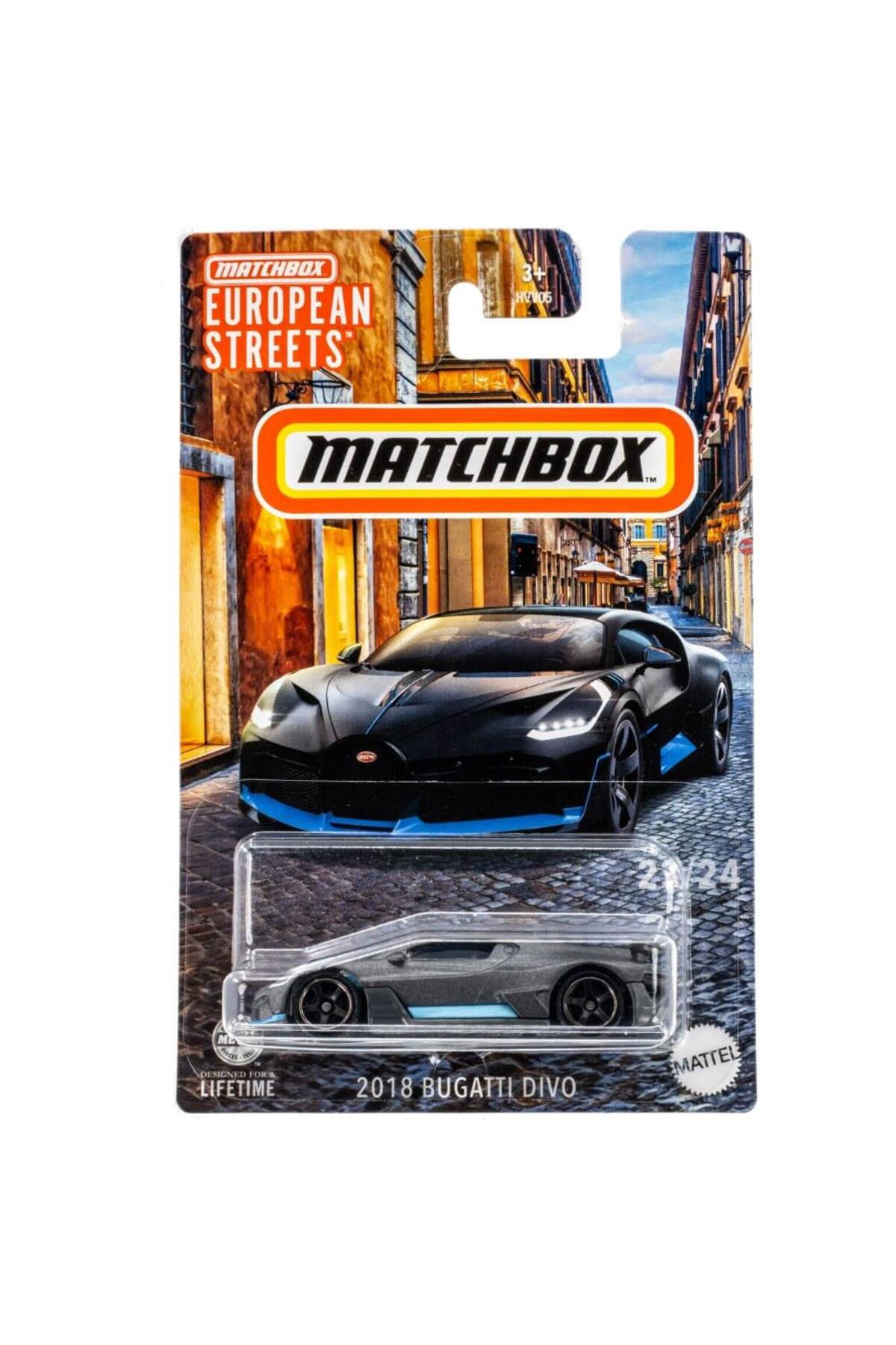 ماشین اسباب بازی MATCHBOX BEST OF EUROPE SINGLE CARS HVV05 2018 DIVO هات ویلز اورجینال HOT WHEELS
