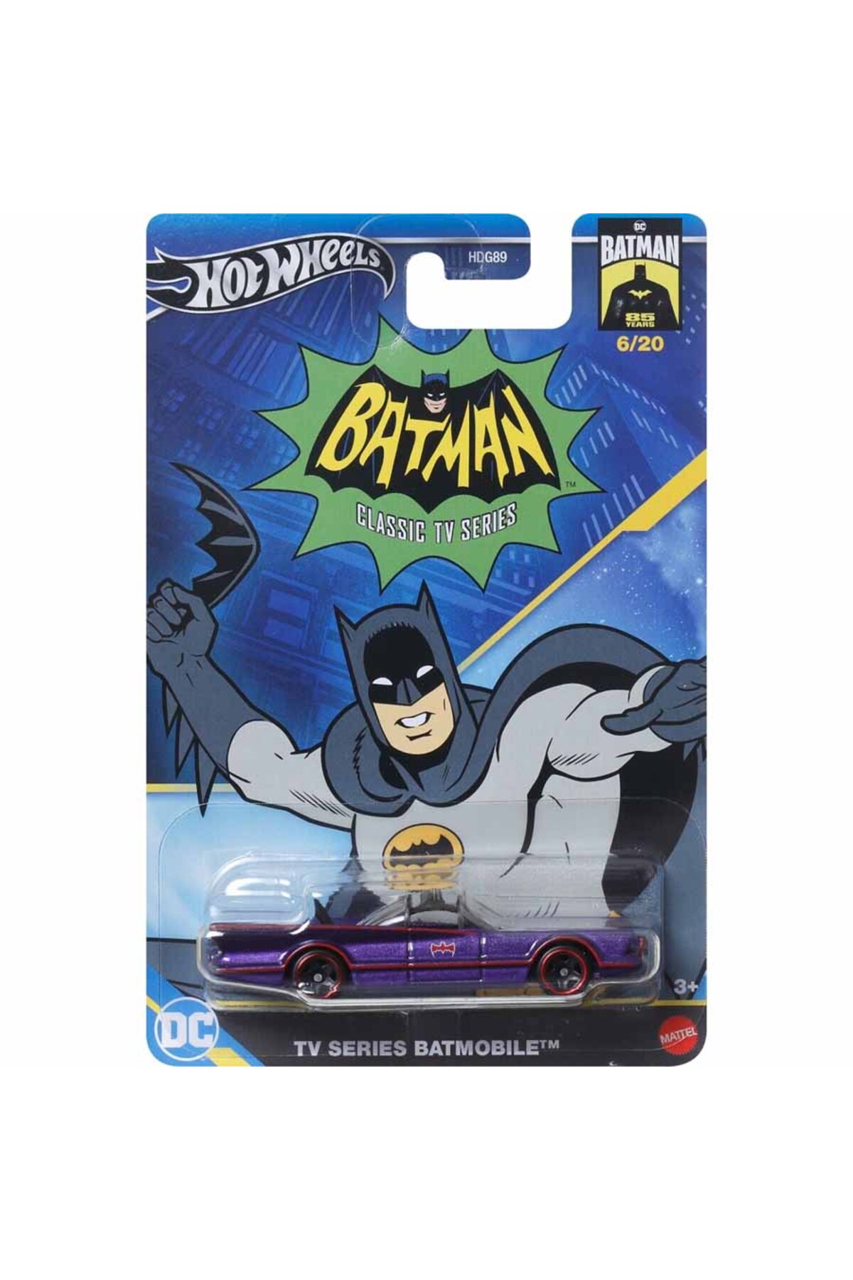 ماشین اسباب بازی با موضوع بتمن HRW21 از ترکیه HOT WHEELS