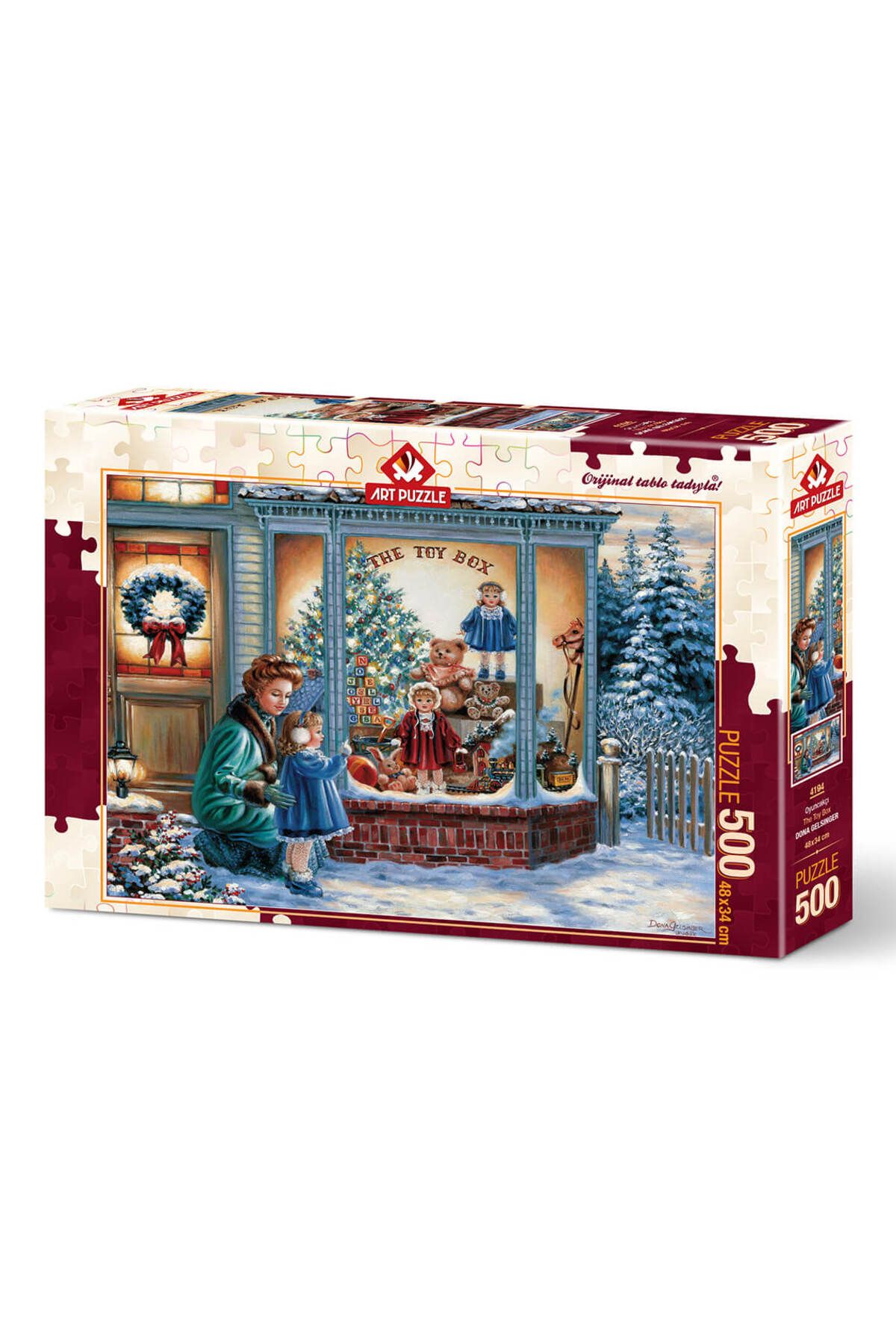 پازل اسباب بازی 500 قطعه اورجینال ارت Art Puzzle