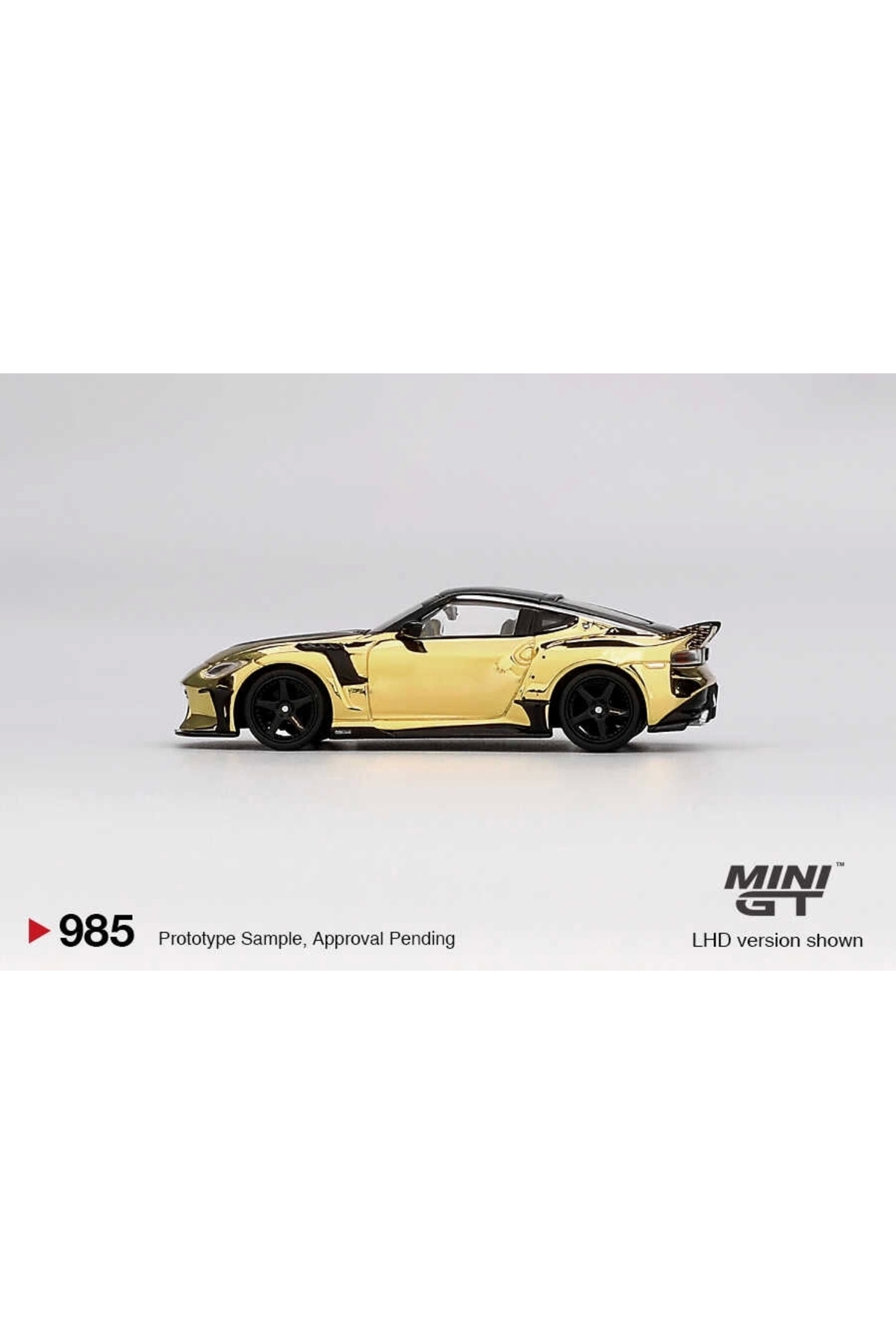 مدل خودرو 1 64 NISSAN Z VEILSIDE FFZ400 GOLD CHROME اورجینال mini gt