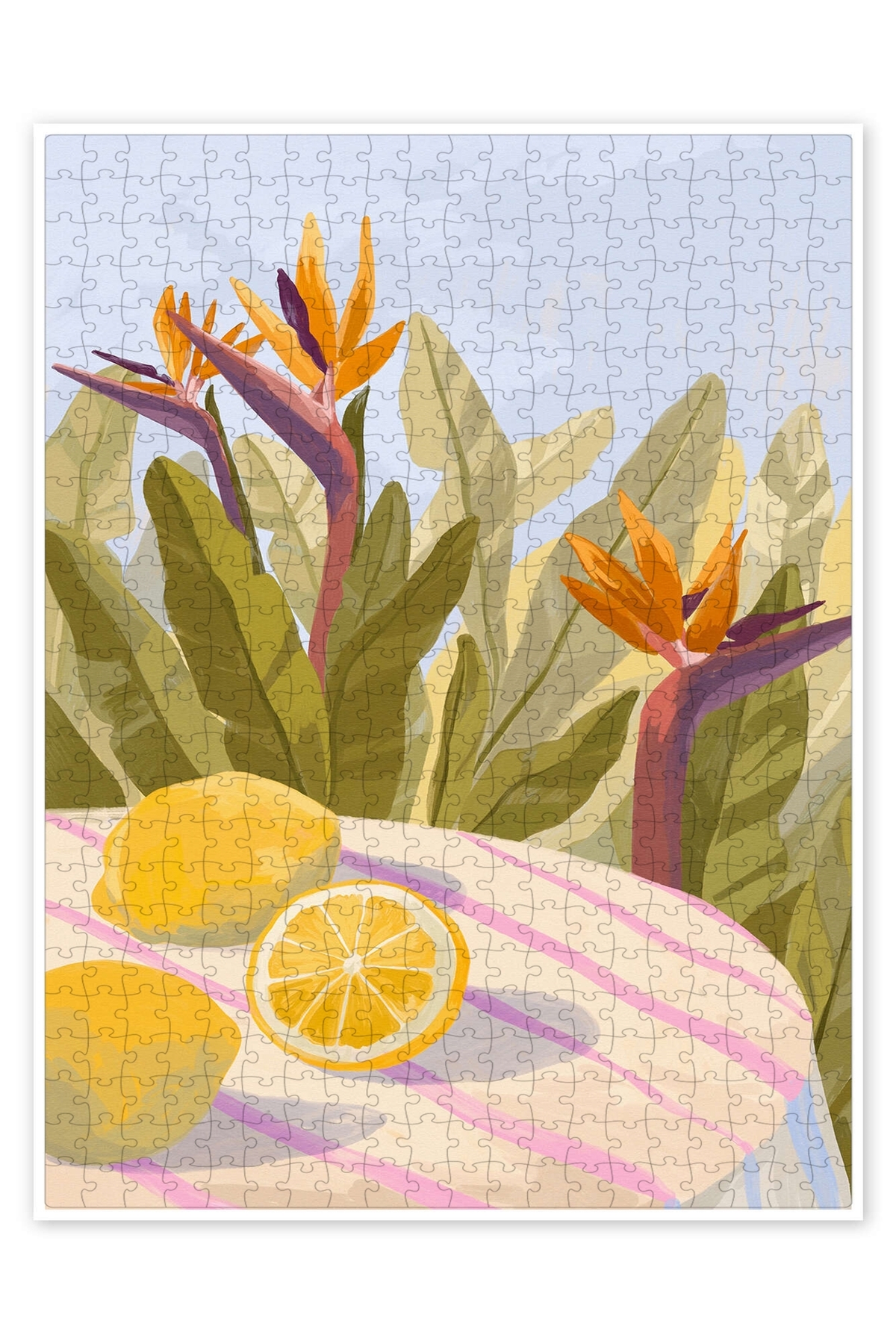 پازل LEMON TWIST 500 PIECE PAUSE PAZALE MEMED برای بزرگسالان از ترکیه Jeronkarji
