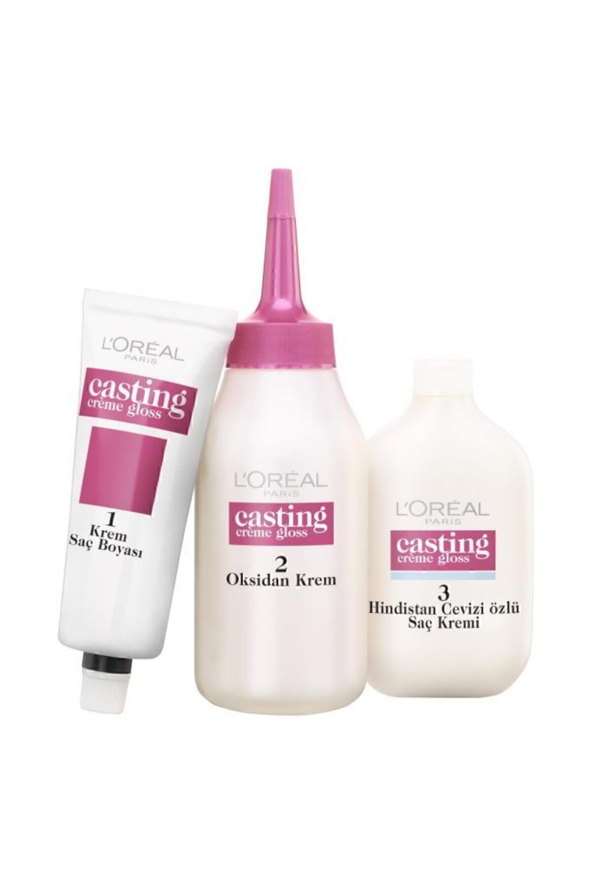 L'Oreal Paris رنگ مو Casting Creme Gloss رنگ‌ مشکی توت سیاه شماره 200