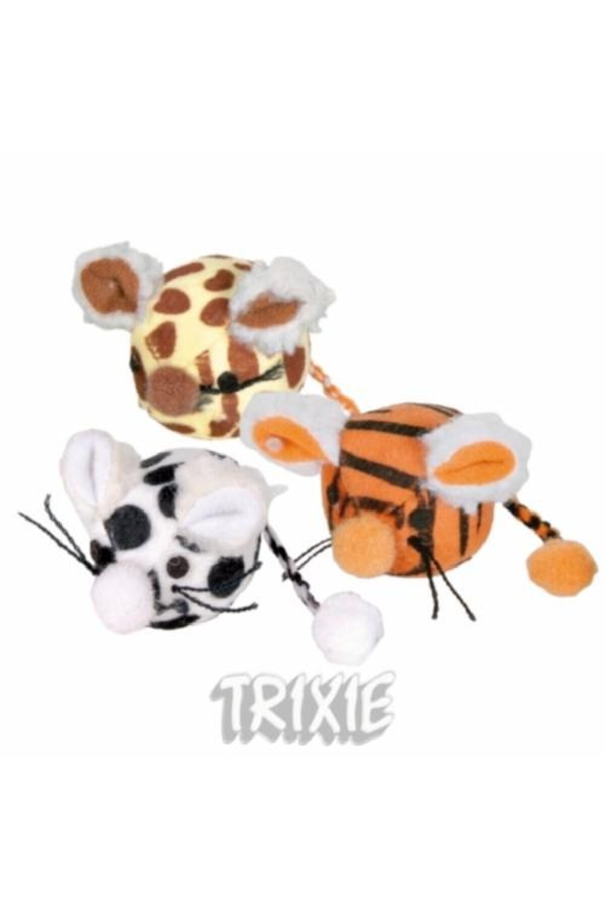 اسباب‌بازی گربه تریکسی Trixie، توپ موشی ۴٫۵ سانتی‌متری، مدل LO.28054